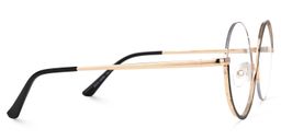 Flozif Black Round Glasses4