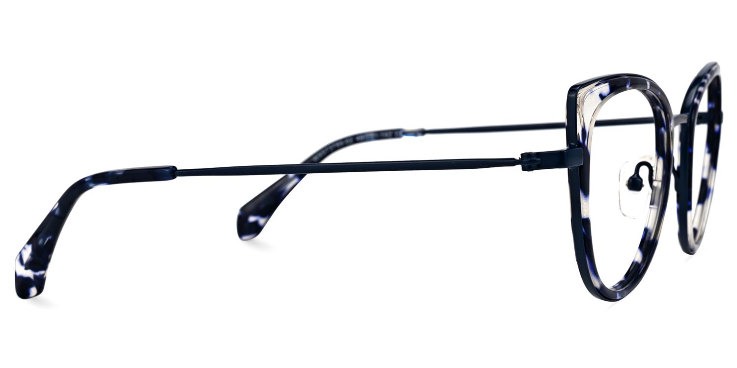 Taisha Cateye Blue-Tortoise Glasses | ZEELOOL UK2