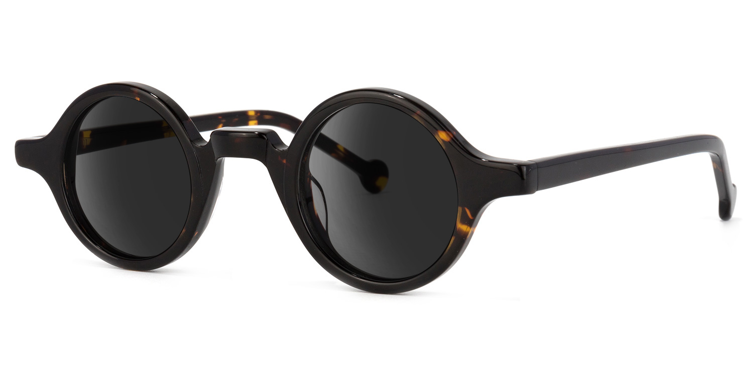 ZEELOOL Arale Round Tortoise Sunglasses