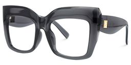 Alberta Cateye Gray Glasses1