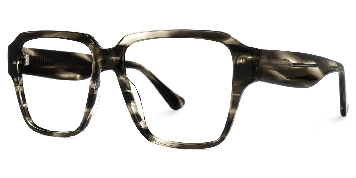 Laguna Square Gray-Havana Glasses | ZEELOOL UK1