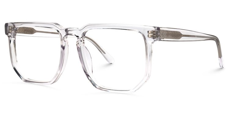 Matherne Square Clear Glasses