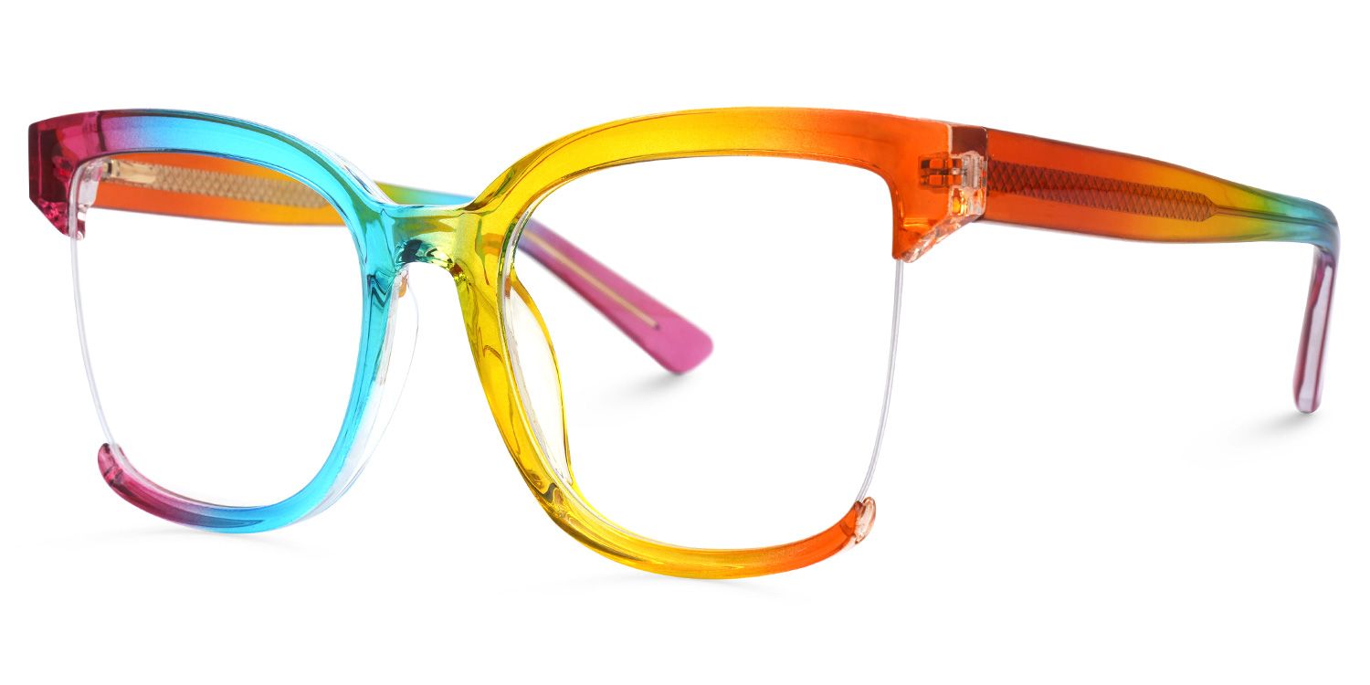 Cadogan Square Colorful Frame Glasses | ZEELOOL UK1