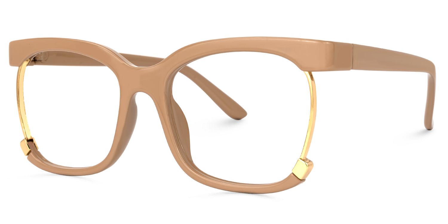 Obando Square Brown Glasses | ZEELOOL UK1