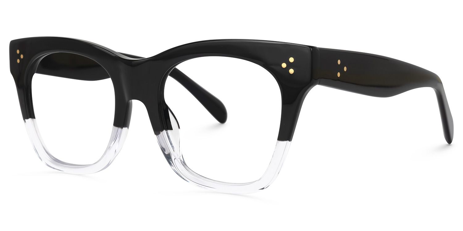 Rectangle Dark Tortoise Glasses | ZEELOOL UK1