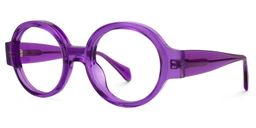 Dorrejo Round Purple Glasses1