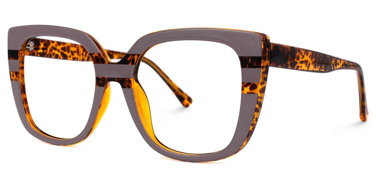 Brenda Square Mauve Glasses1