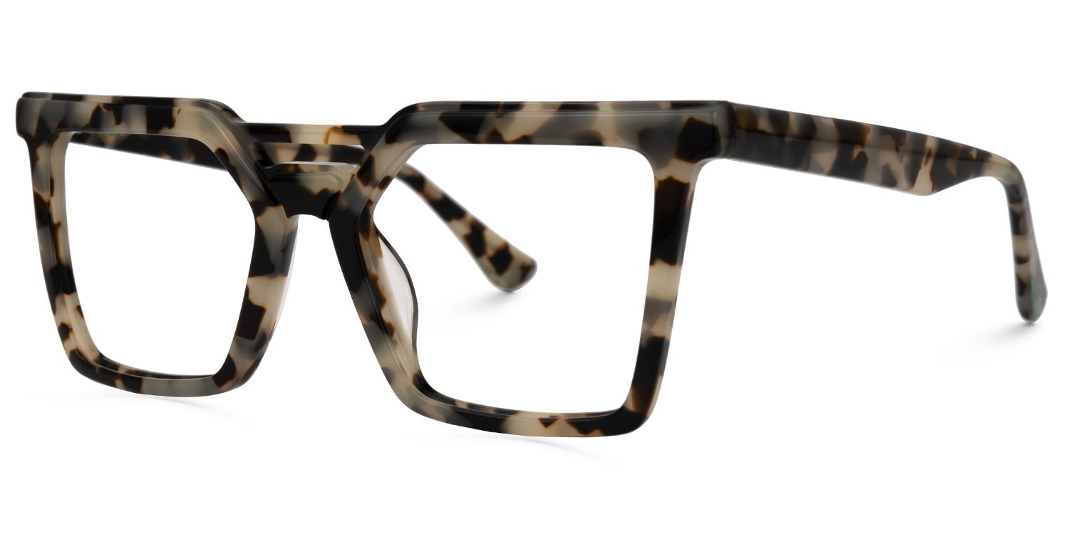 Demar Square Tortoise Glasses | ZEELOOL UK1