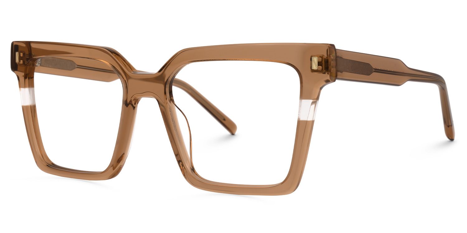 Lola Cateye Brown Glasses | ZEELOOL UK1