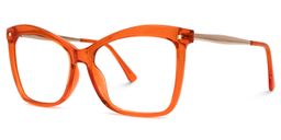 Isaebella Butterfly Orange Glasses1