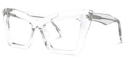 Boland Cateye Clear Glasses1