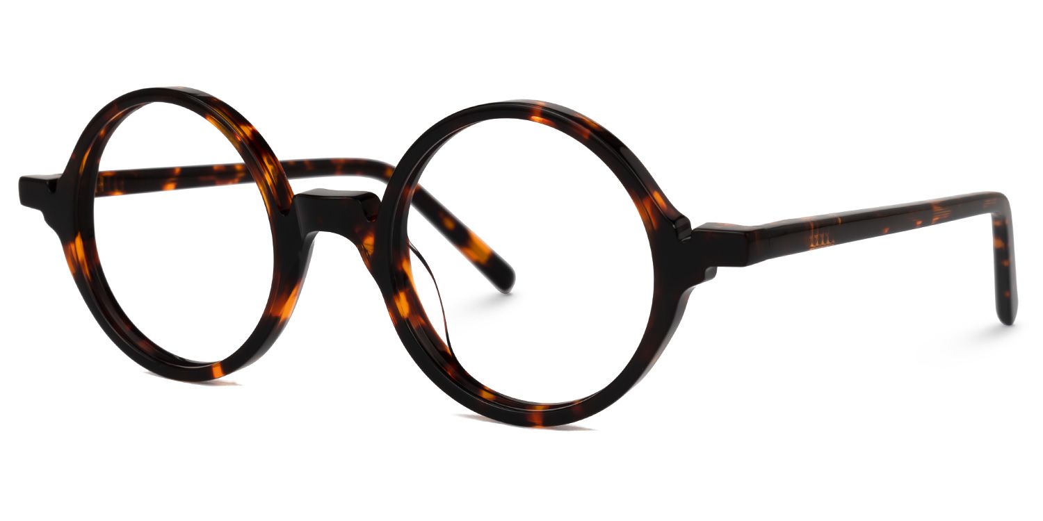 Otto Round Tortoise Glasses | ZEELOOL UK1