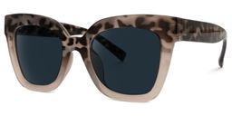 Malcolm Square Two-Tone Sunglasses1