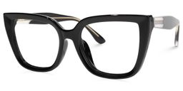 Mirta Black Square Glasses1