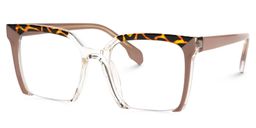 Misty Square Brown Glasses1