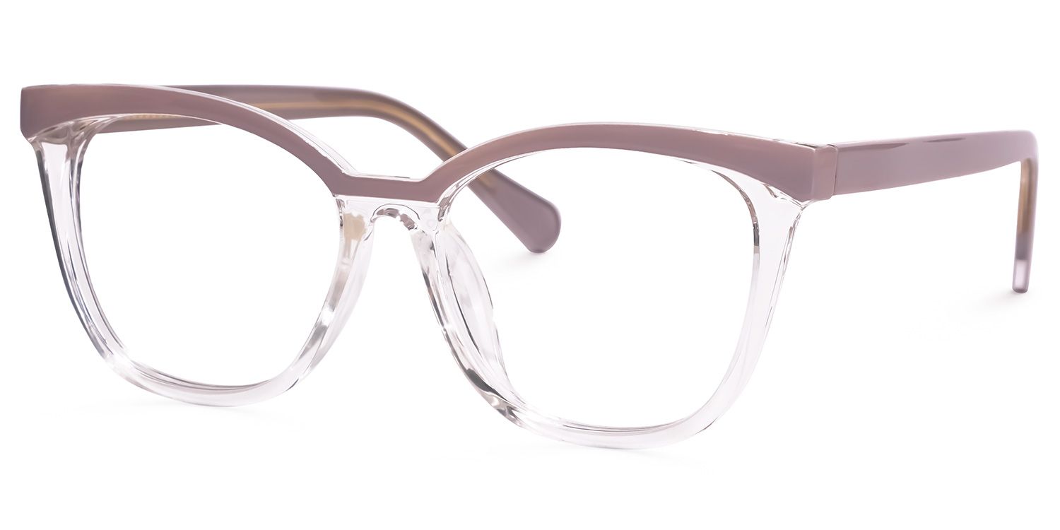 Folly Square Clear Glasses | ZEELOOL UK1