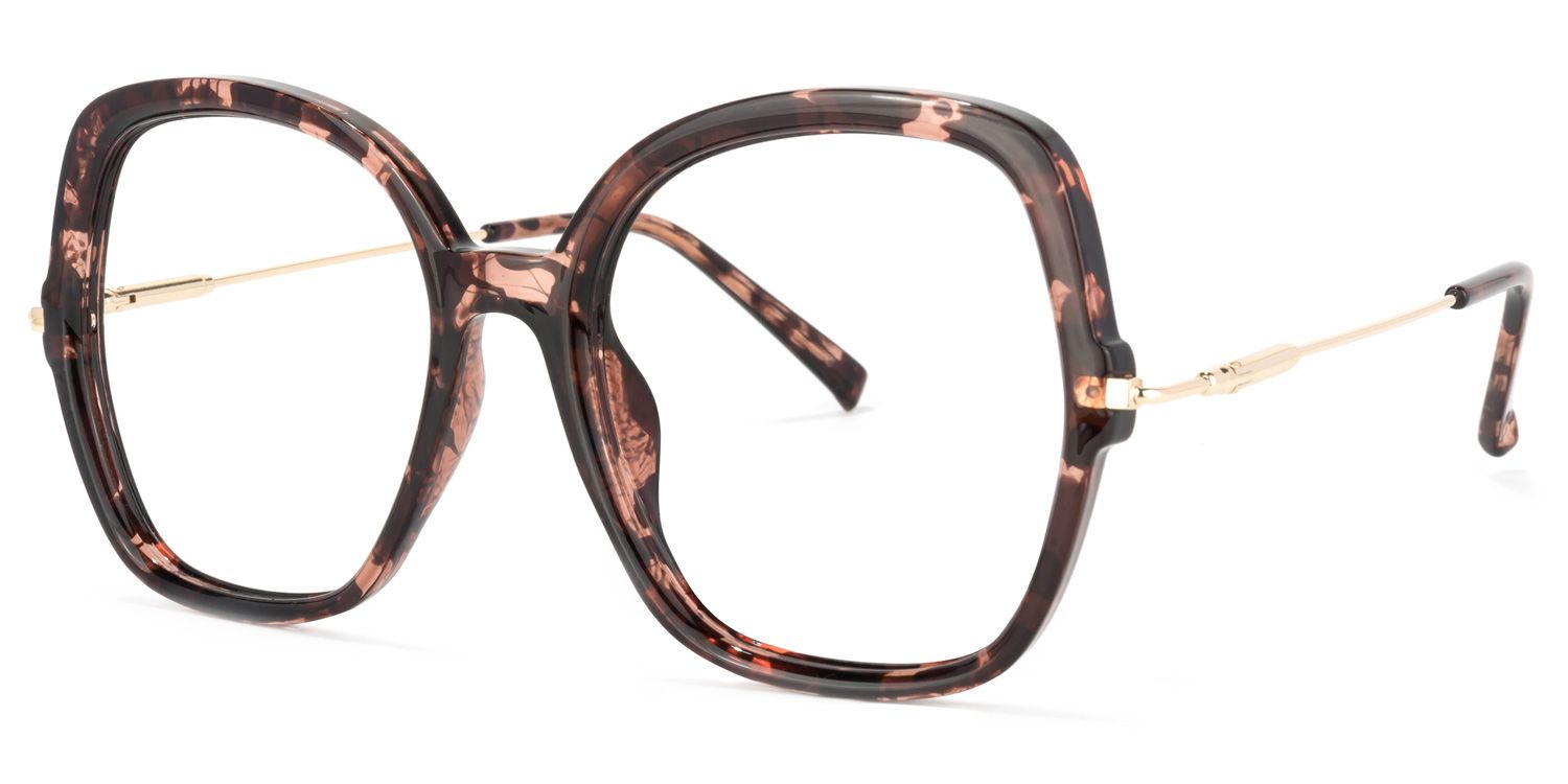 Quinn Square Red-Tortoise Glasses | ZEELOOL UK1