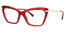 Juliet Red Rectangle Glasses1
