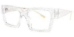 Drayton Square Clear Glasses1