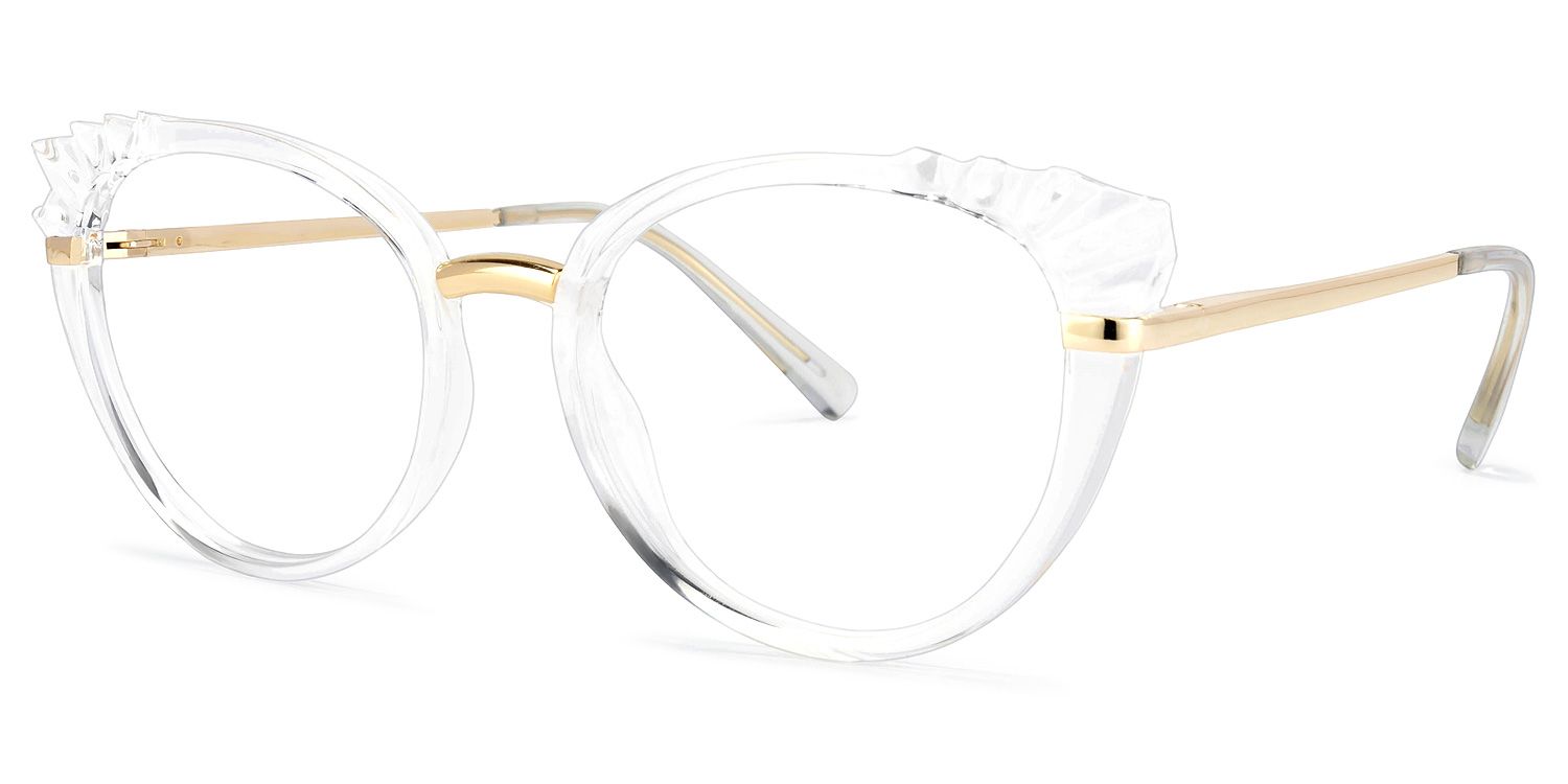 River Cateye Clear Glasses | ZEELOOL UK1