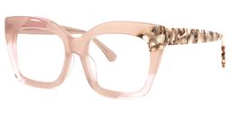 Ximena Square Pink Glasses1