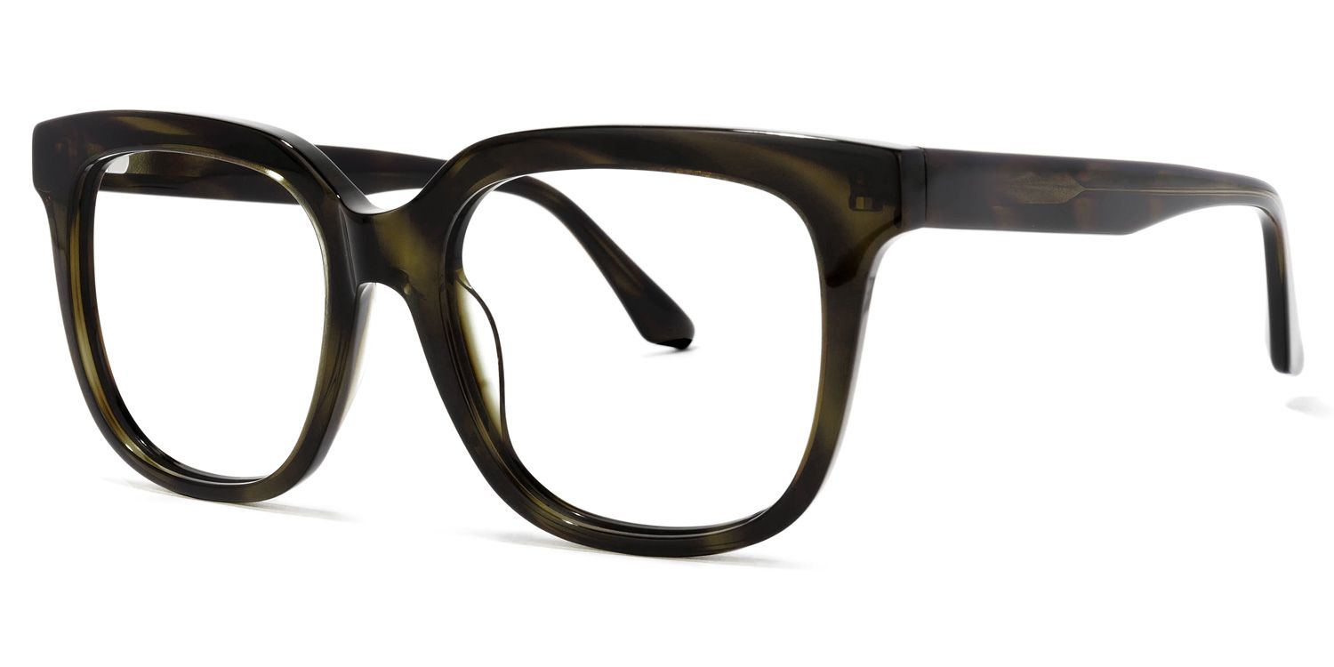 Quiana Square Dark-Tortoise Glasses | ZEELOOL UK1