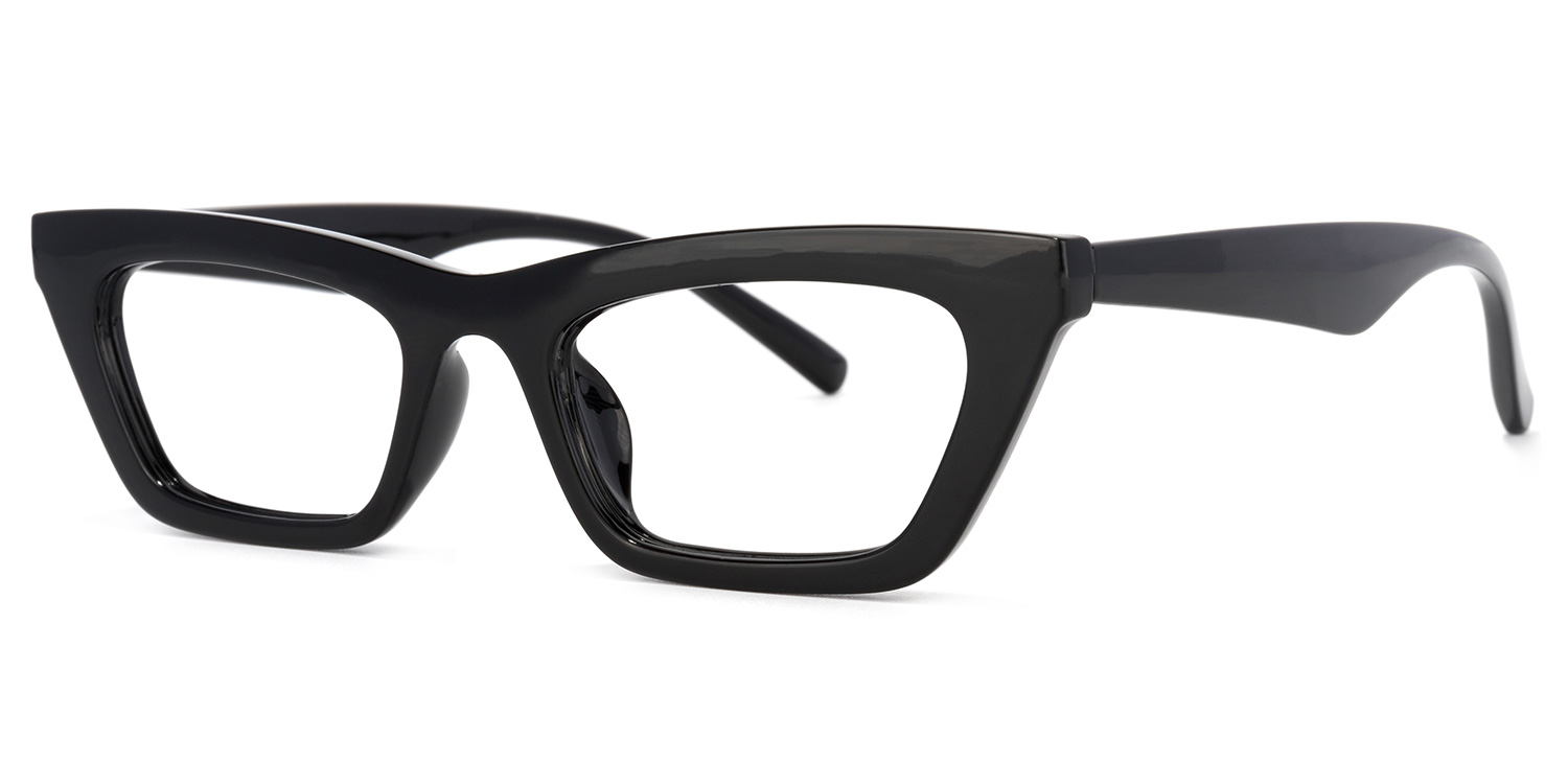 Gorman Cateye Black Glasses1