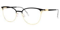 Yelena Sqaure Black Glasses1