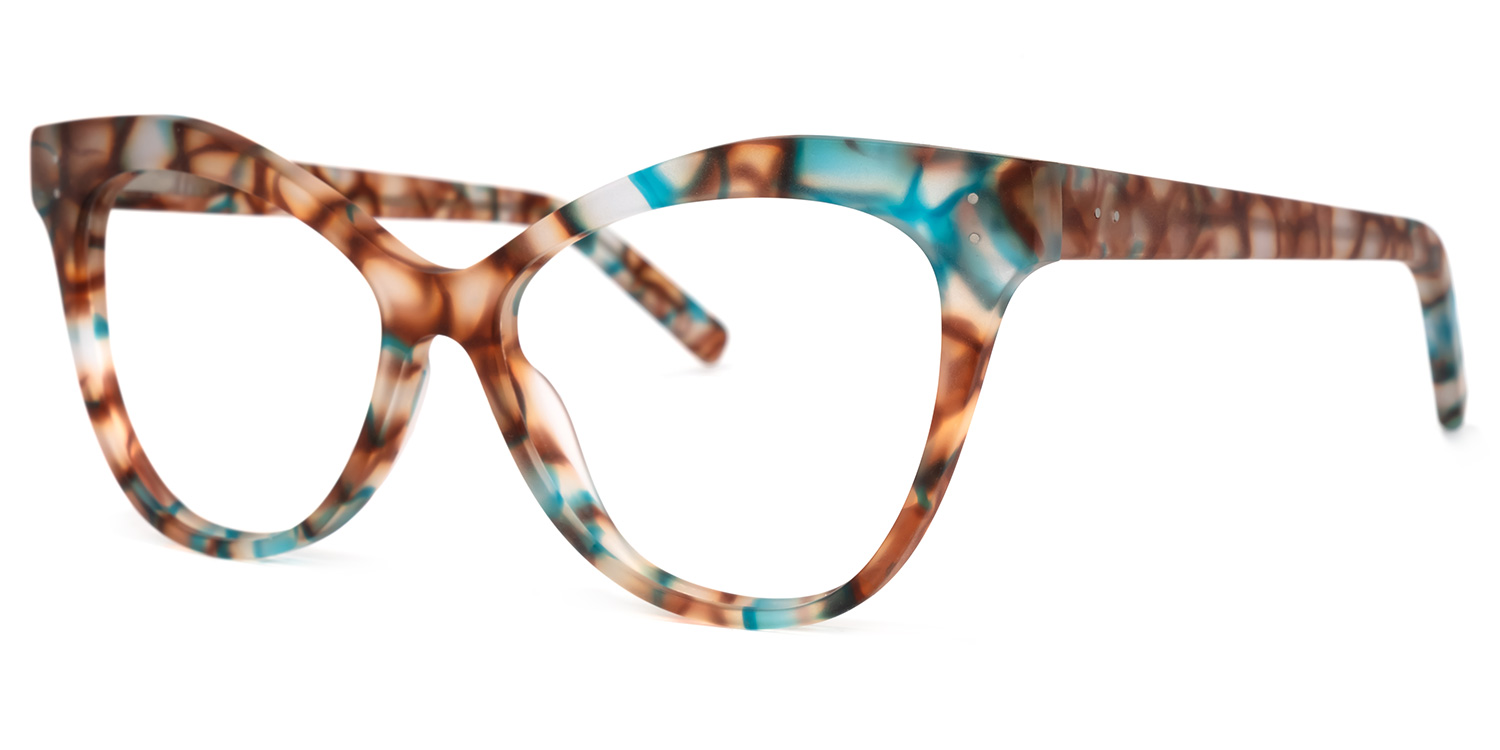 Eschwege Cateye Green-Floral Glasses | ZEELOOL UK1