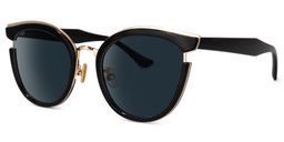 Laraine Black Cat eye Sunglasses1
