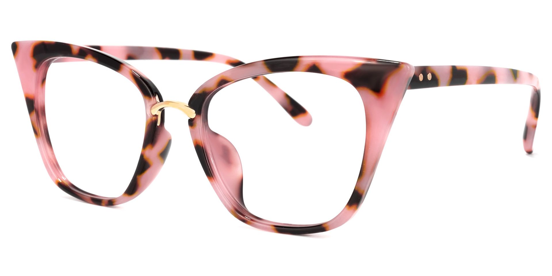 Chandrikar Cat Eye Pink-Floral Frame Glasses | ZEELOOL UK1