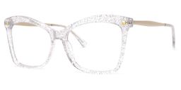 Isaebella Butterfly White Glasses1