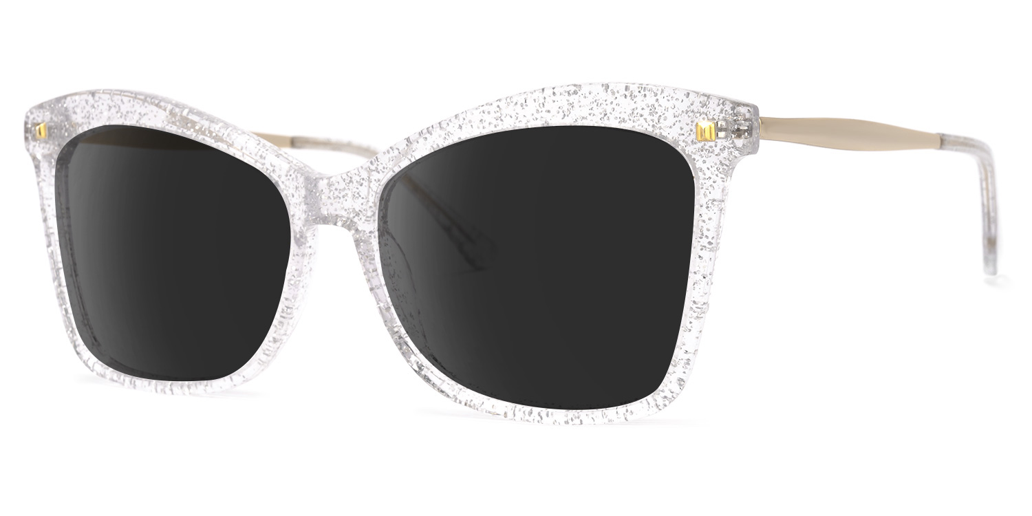 ZEELOOL Isaebella Butterfly White Sunglasses