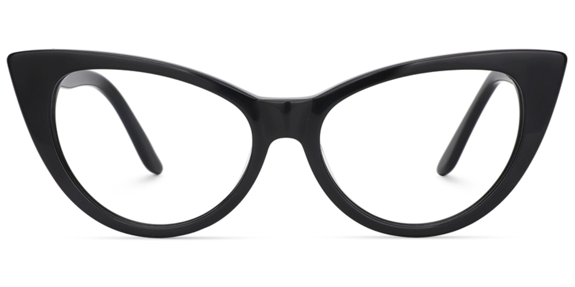 Marilyn Cat-eye Black Eyeglasses and Glasses Frames0