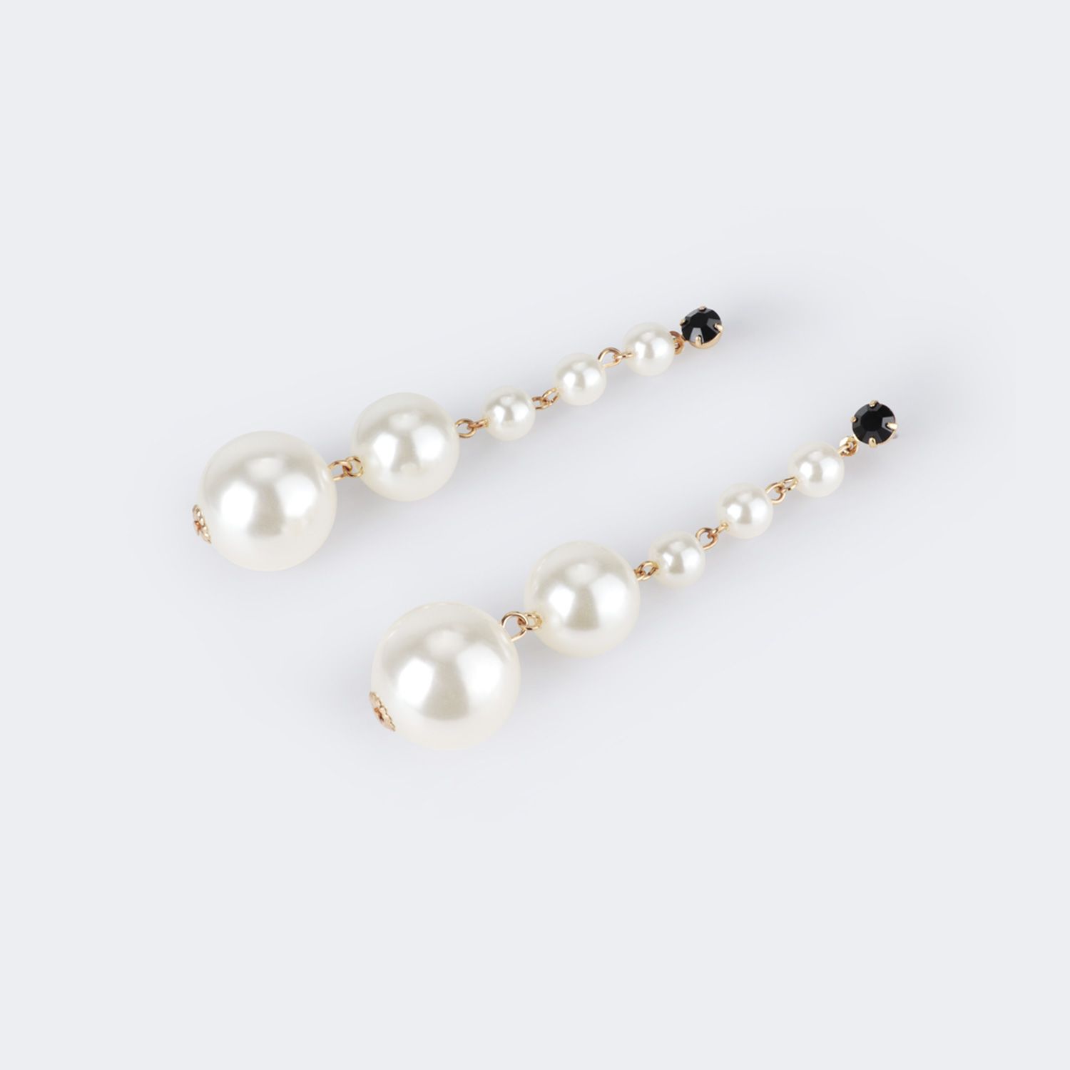 Vintage Elegant White Pearl Earrings  | ZEELOOL UK0