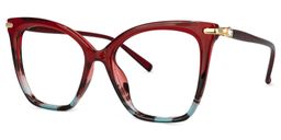 Lamar Butterfly Red Glasses2