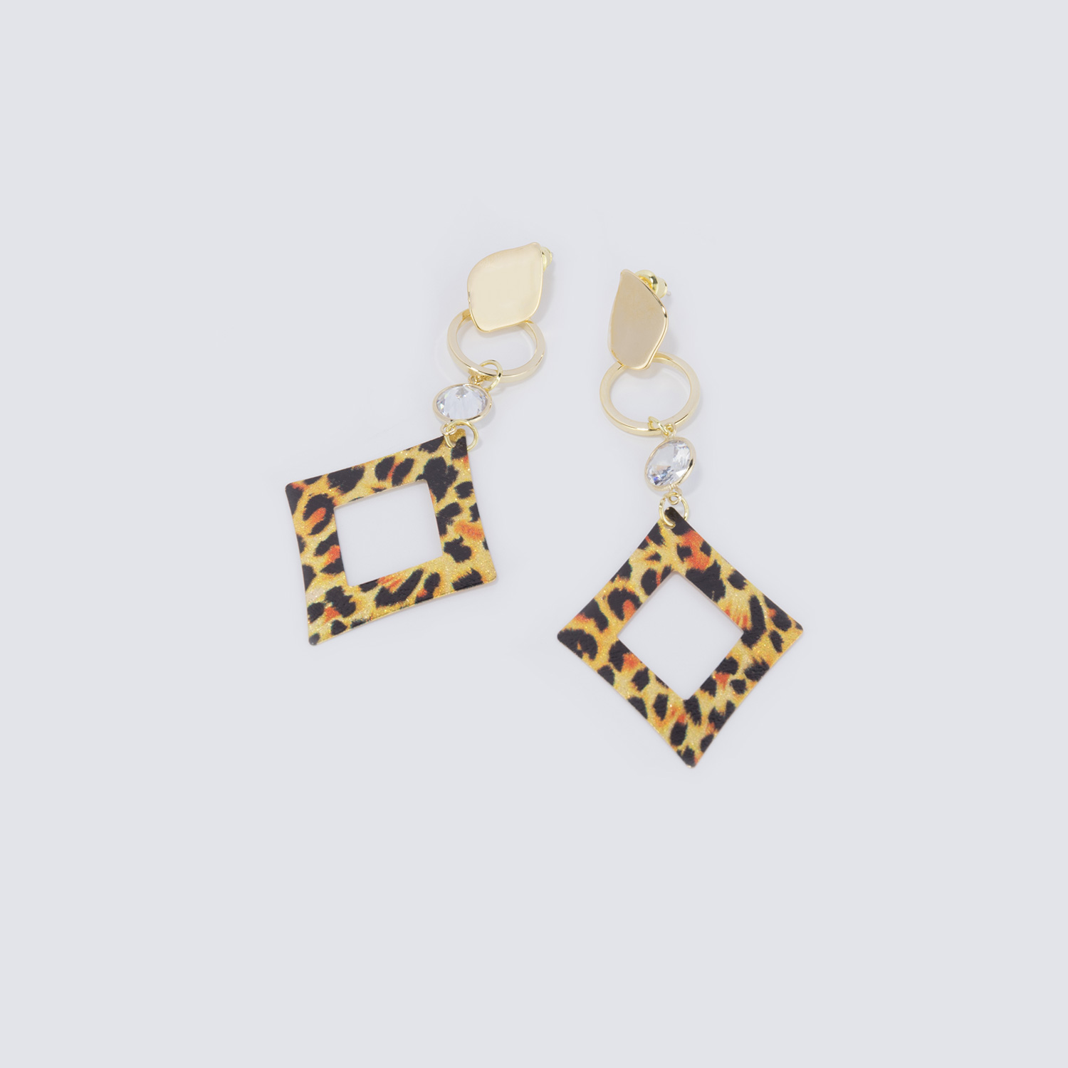 Stylish Leopard Print Earrings | ZEELOOL UK0
