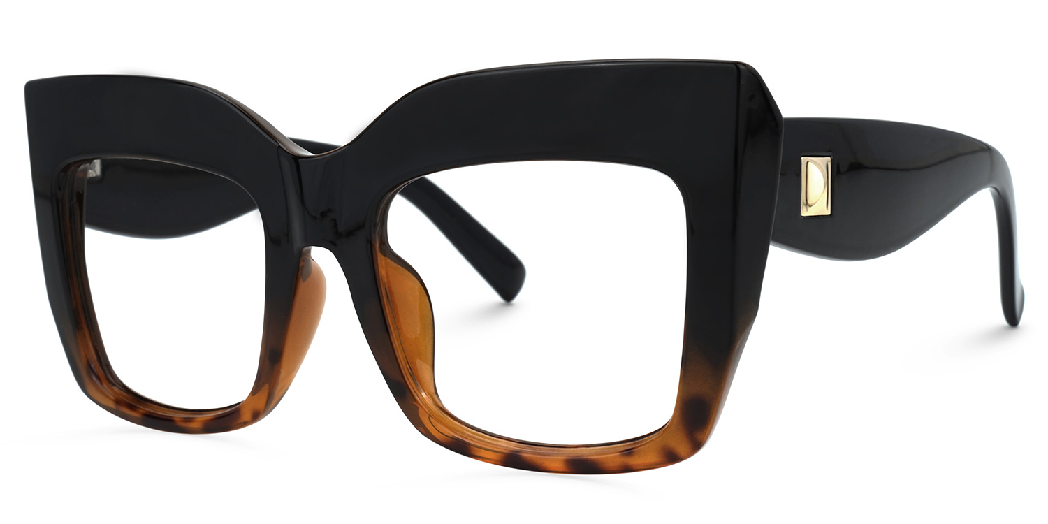 Alberta Cateye Tortoise Frame Glasses | ZEELOOL UK1