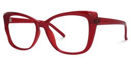 Farris Cat eye Red Glasses2