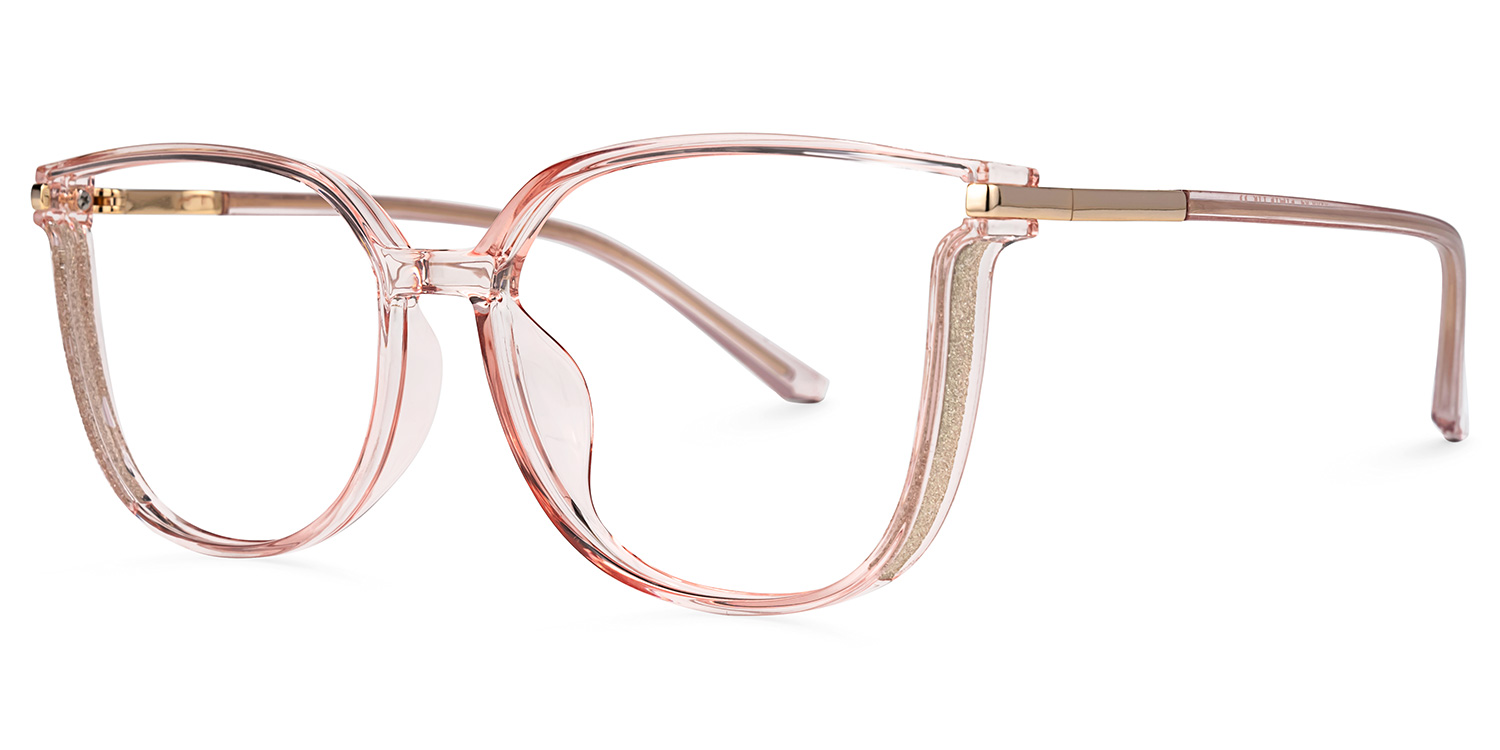 Rodz Square Flesh Pink Glasses2