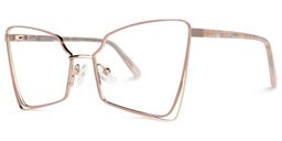Crespo Butterfly Beige Glasses1