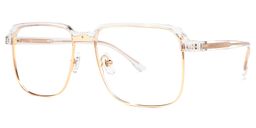 Cherron Browline Clear Glasses1
