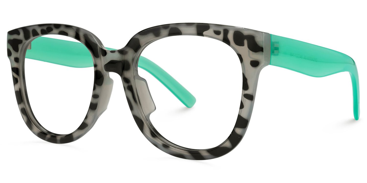 Harrell Square Light-Tortoise Glasses | ZEELOOL UK1