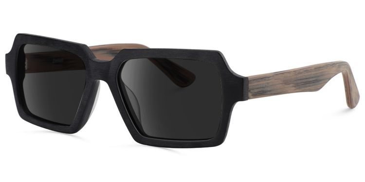 Arthur Black Rectangle Sunglasses