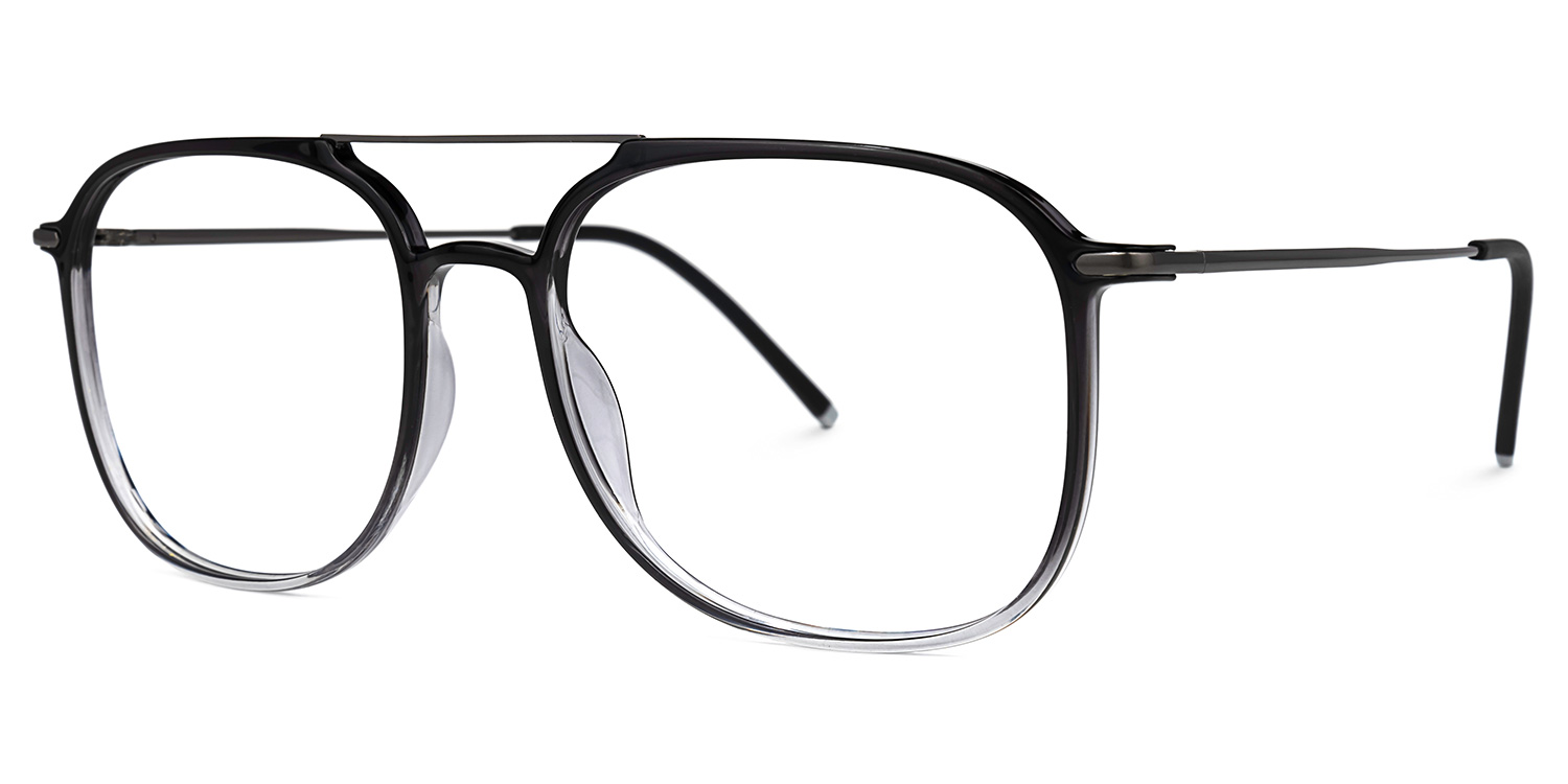 Moussa Aviator Black Glasses1