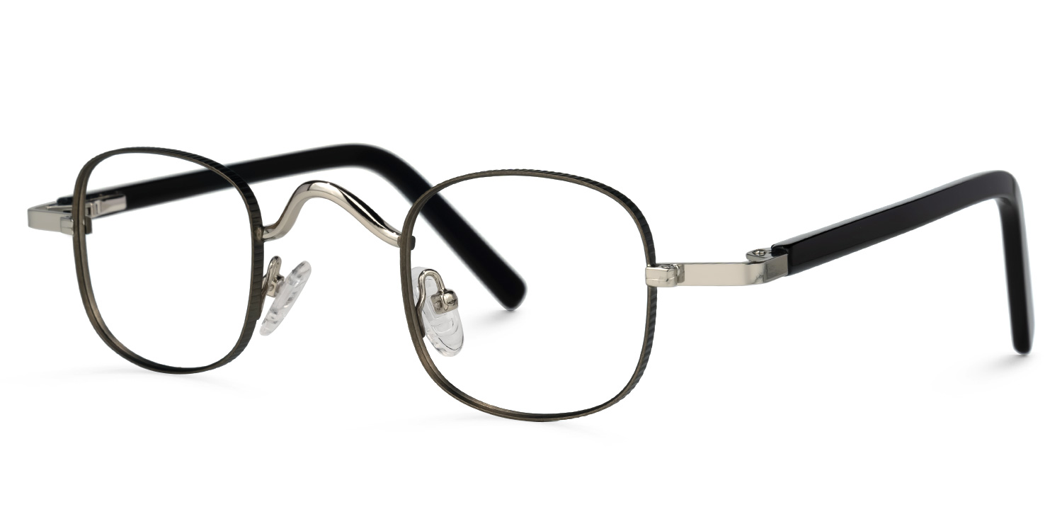 Lyons Square Silver Glasses1