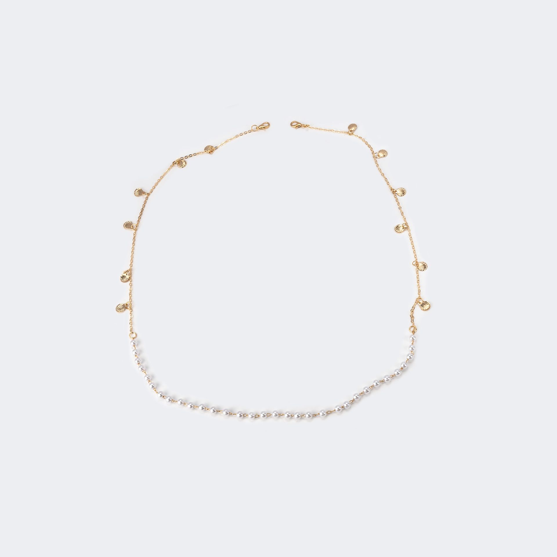 Fashion Pearl Non-slip Metal Chains | ZEELOOL UK1