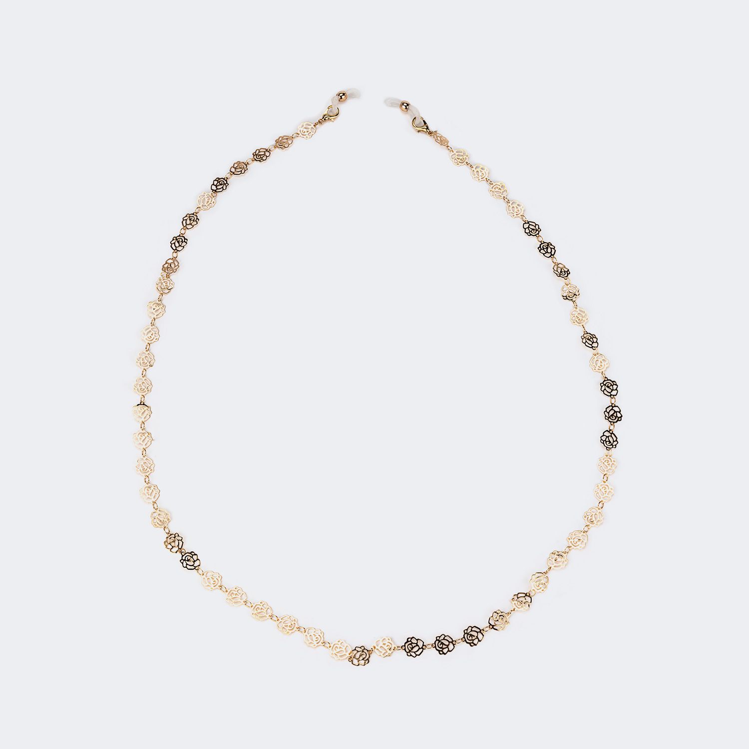 Distinctive Gold Flower Shape Chains | ZEELOOL UK1