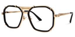 Rumble Geometric Black Glasses1