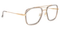 Nayeli Aviator Gray-Gold Glasses2